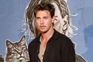 Austin Butler at the "Caught Stealing" Photocall (Image via Getty)
